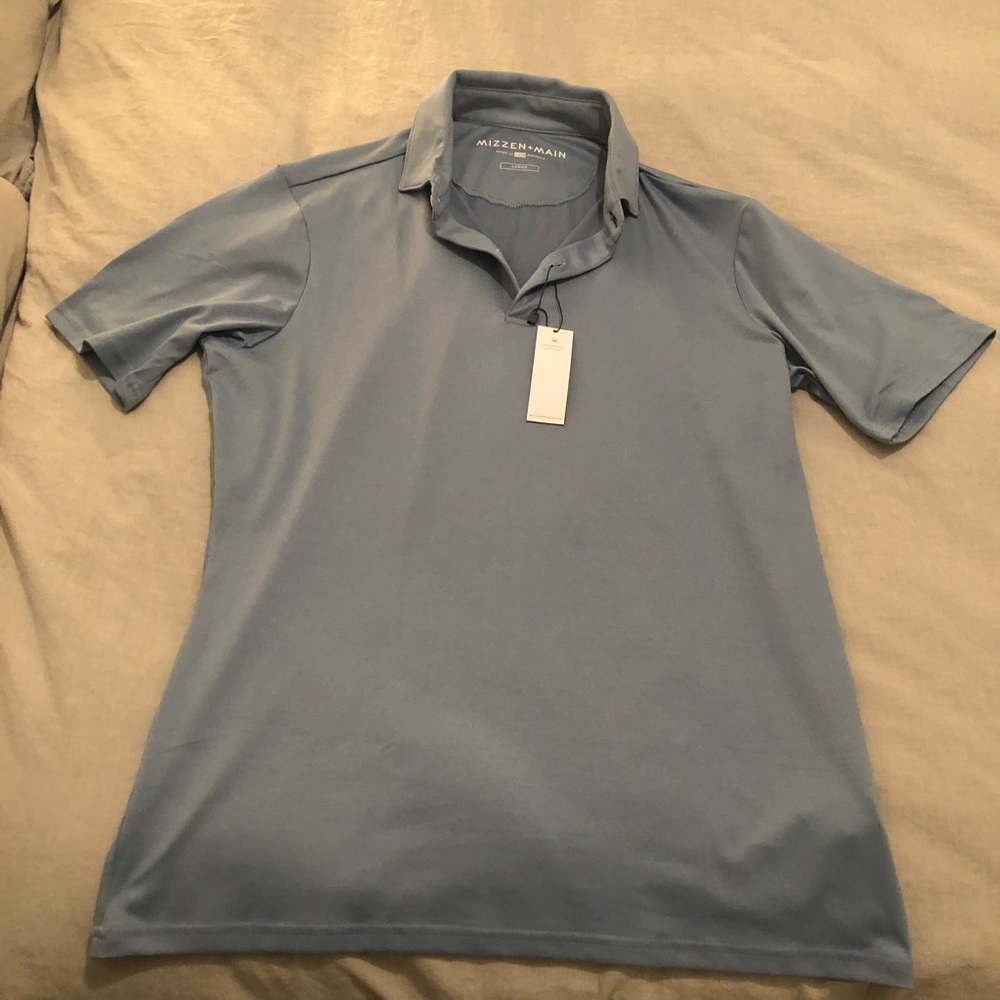 Mizzen + Main golf shirt